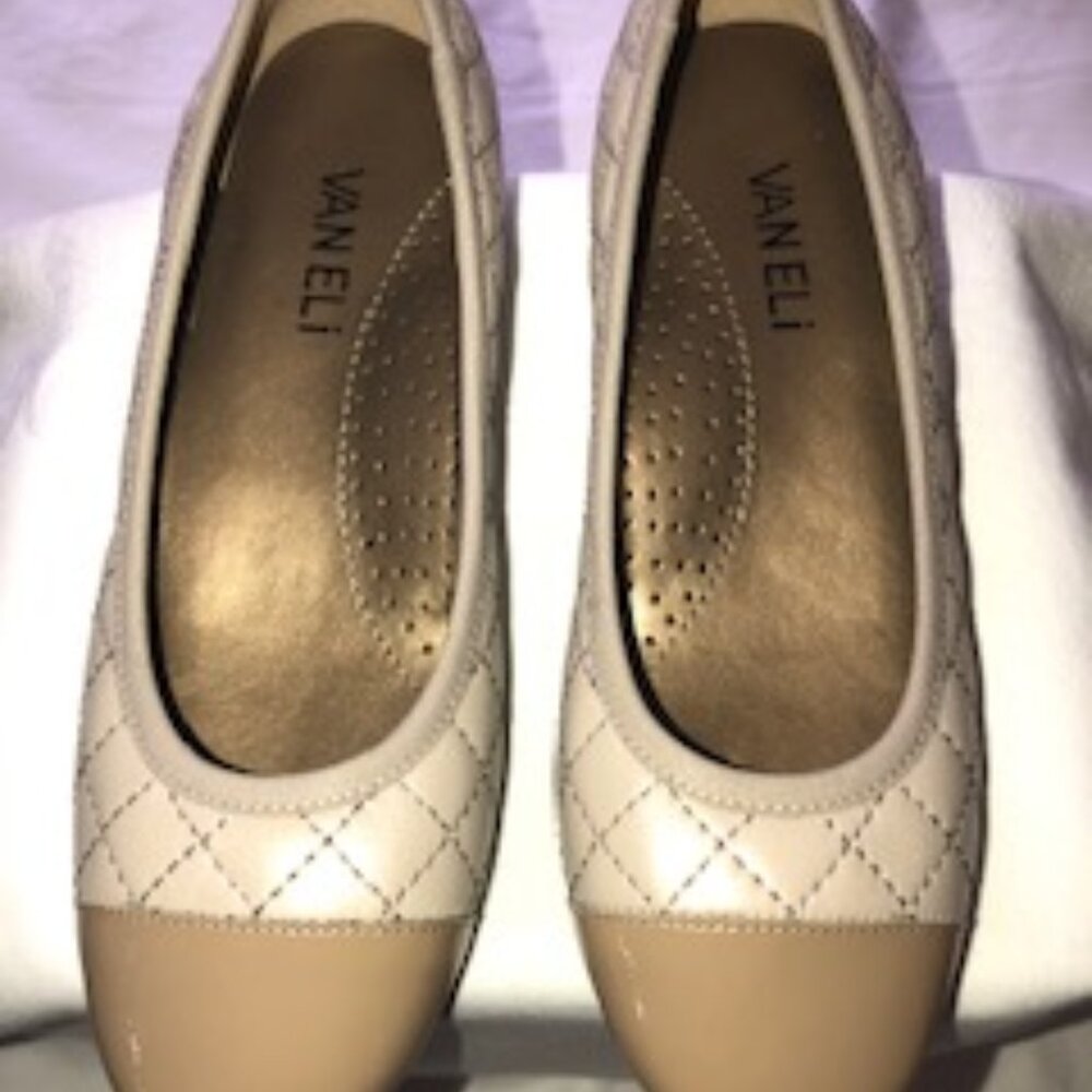 VANELI Serene, SIZE 4, Sand Pearl Nappa